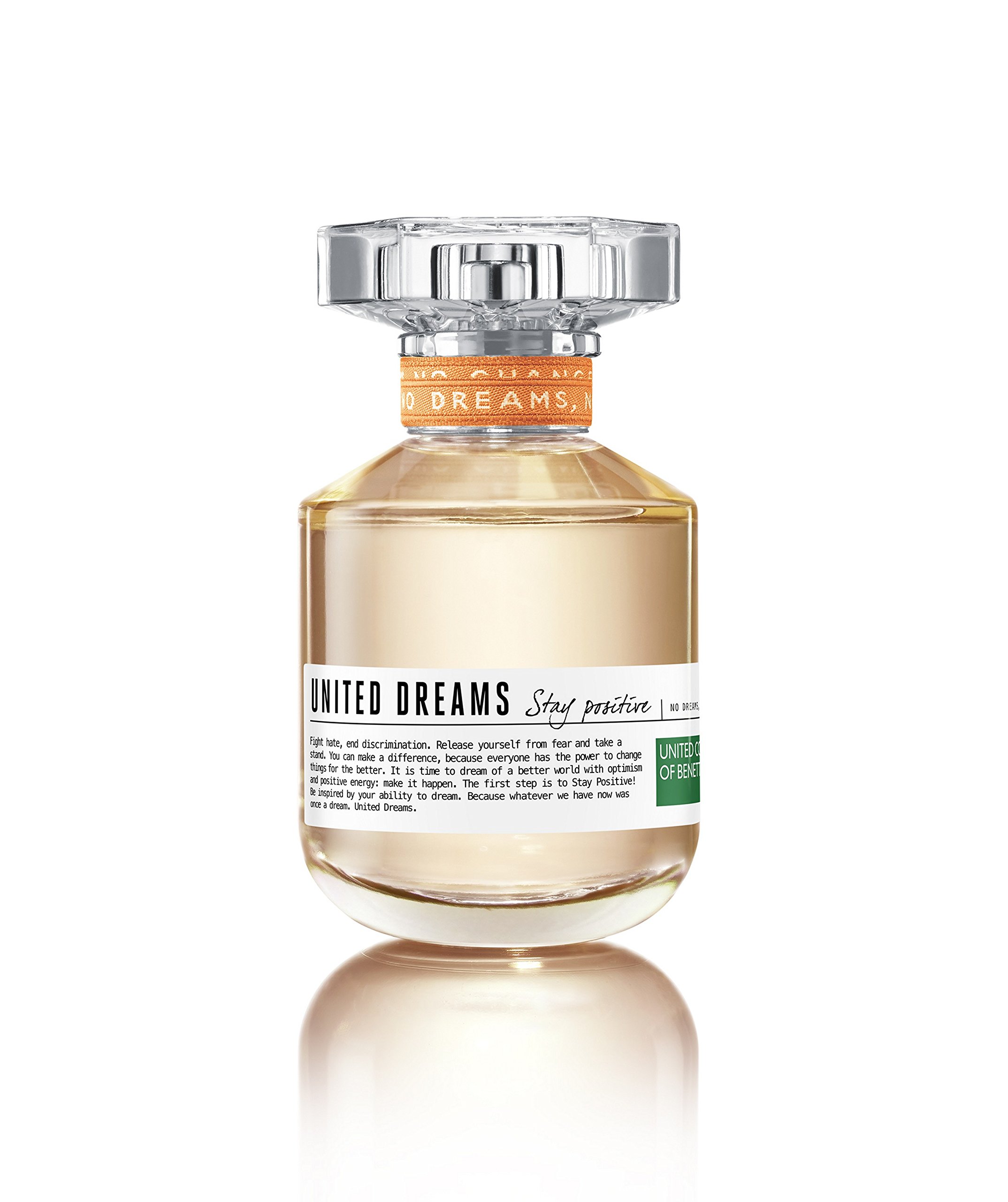 United Dreams Stay Positive by Benetton for Women - Eau de Toilette, 80ml