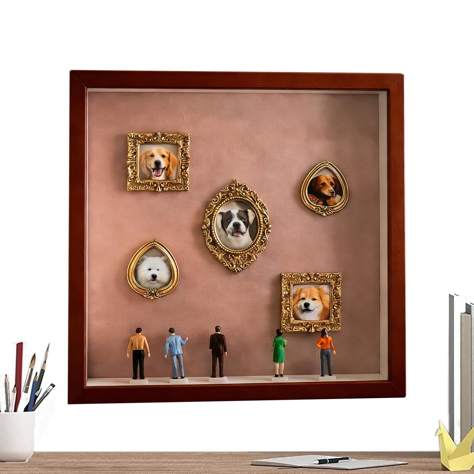 Caja para fotos mini para decorar dormitorios universitarios y pisos