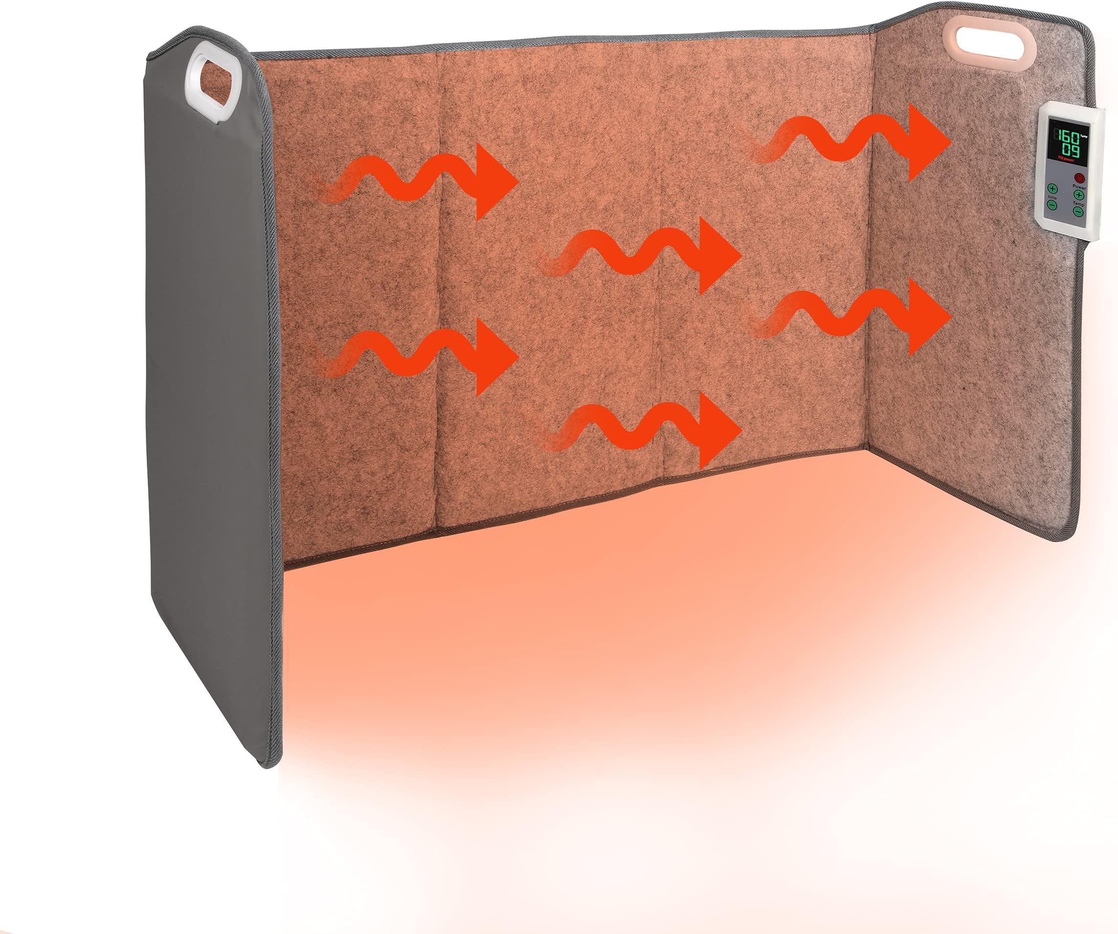 Cozy Products Cozy Legs Flat Panel Heater, Slim LowWattage