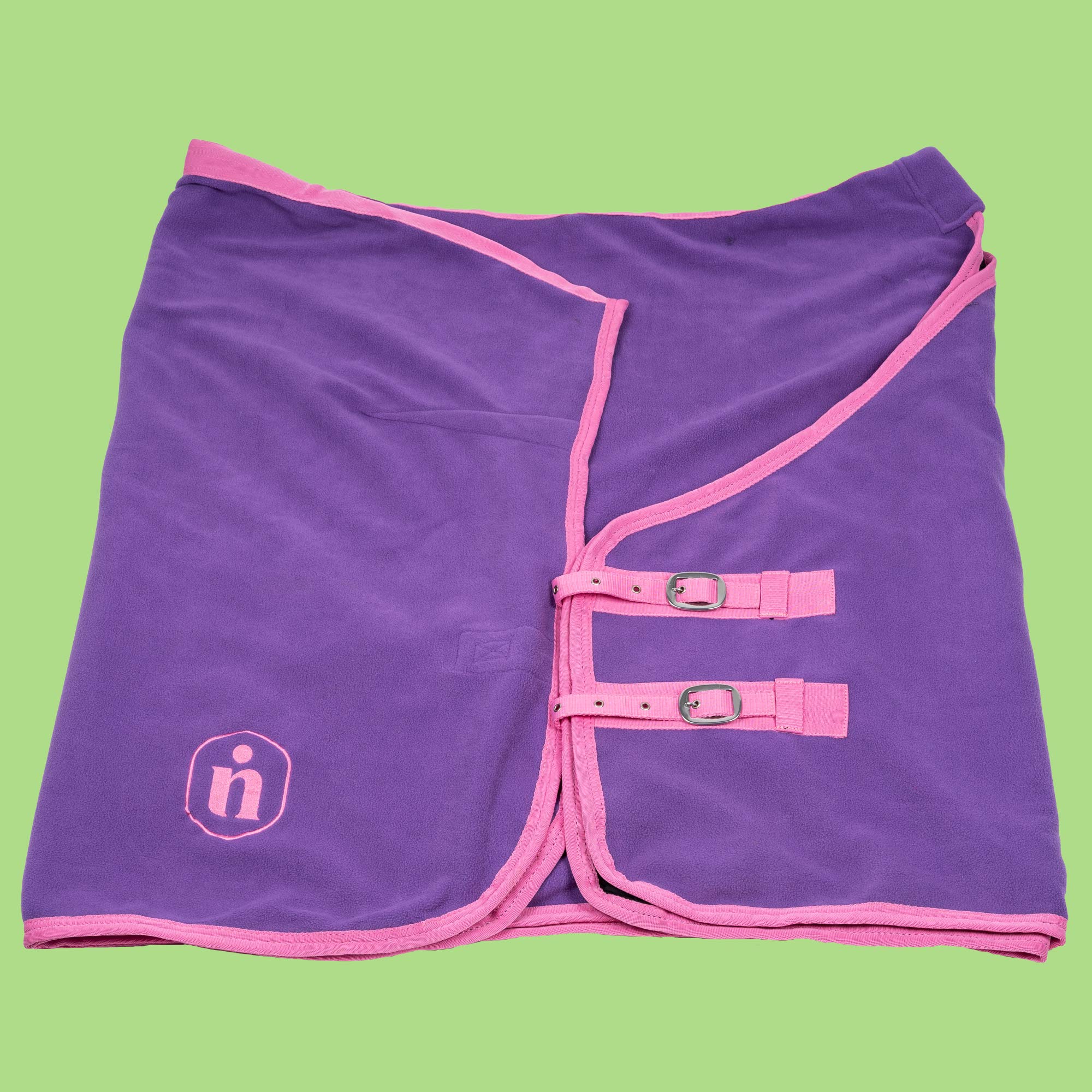 Abschwitzdecke_indira_pro_350g (155 cm, Violett 01 - Pink 01)