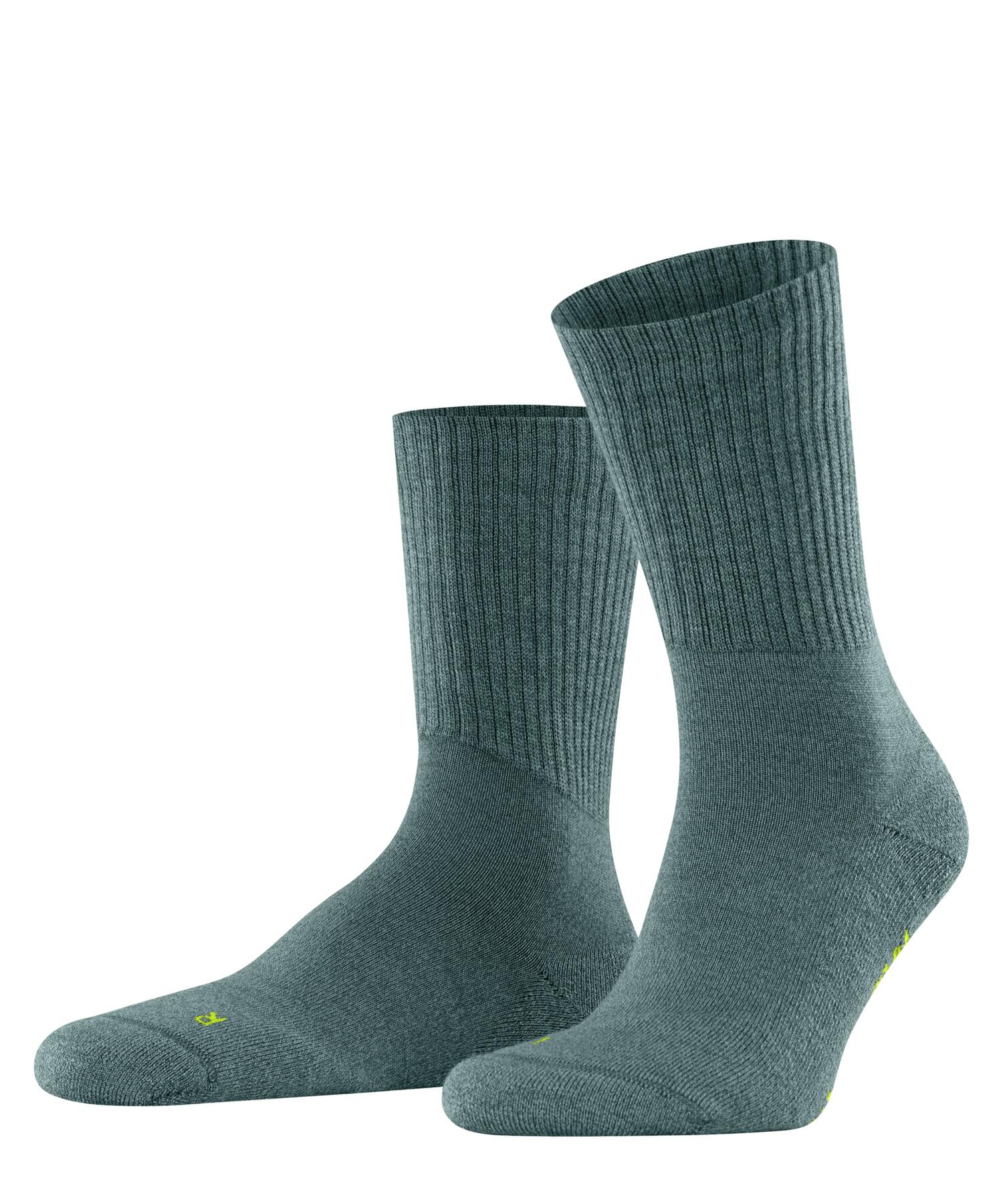 FALKE Unisex Walkie Light Wool Socks, Green (Fjord 7475), 10.5-11.5