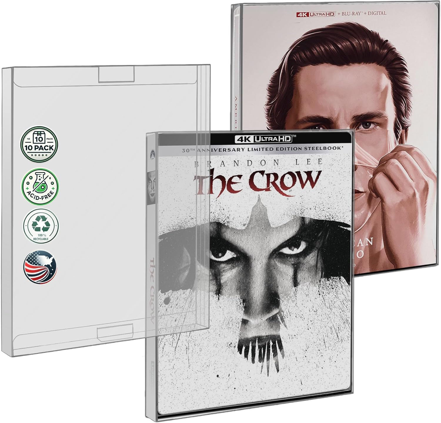 10 PACK STEELBOOK WITH SLIPCOVER