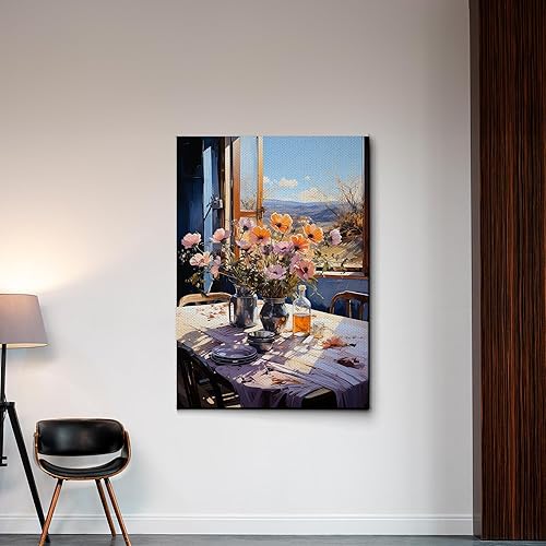 Provence Blooms, Acrylic Iris Prints, Captivating Canvas Wall Art Celebrating the Beauty of Flowers, Canvas Prints, Art Print