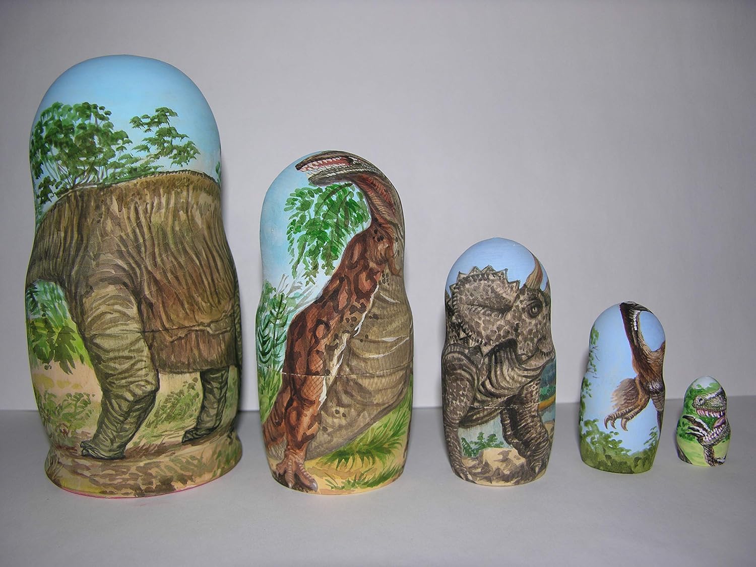 Dinosaurs Nesting Doll