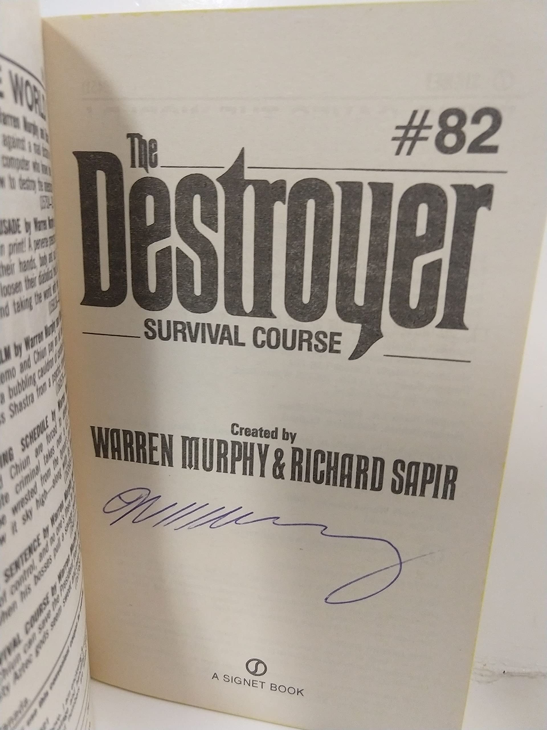Destroyer 082: Survival Course