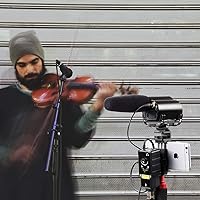 Vista 13 de Preamplificador de micrófono Lightning compatible con iPhone 11 X 8 7 6 Vlog, Saramonic 2 canales Lightning Mic XLR e interfaz de guitarra de 0.248