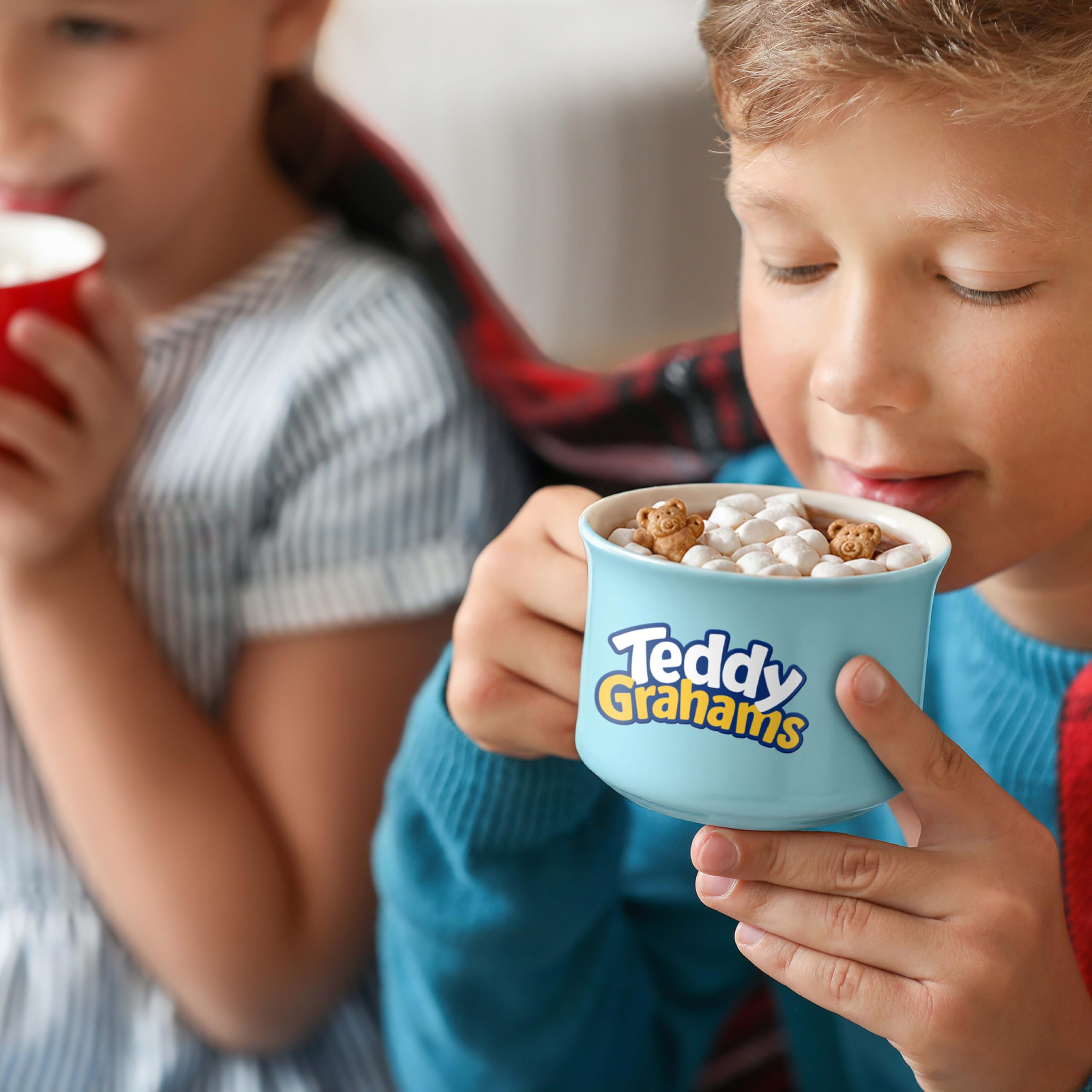 Teddy Grahams Crackers, (Honey, 10-Ounce Boxes, 6-Pack) | Gute Kalziumquelle, 8 g Vollkorn pro 30 g Portion, kein Maissirup mit hohem Fruktosegehalt, künstlicher Geschmack oder Farben