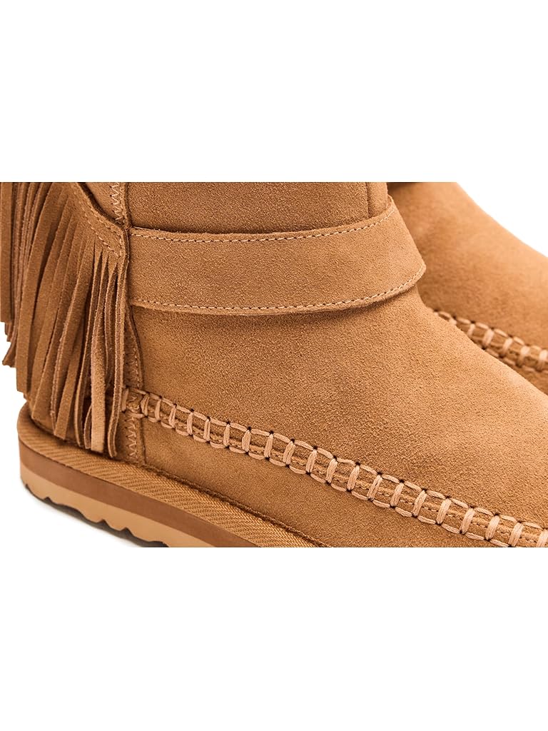 Free People Faye Fringe Pull-On Boots