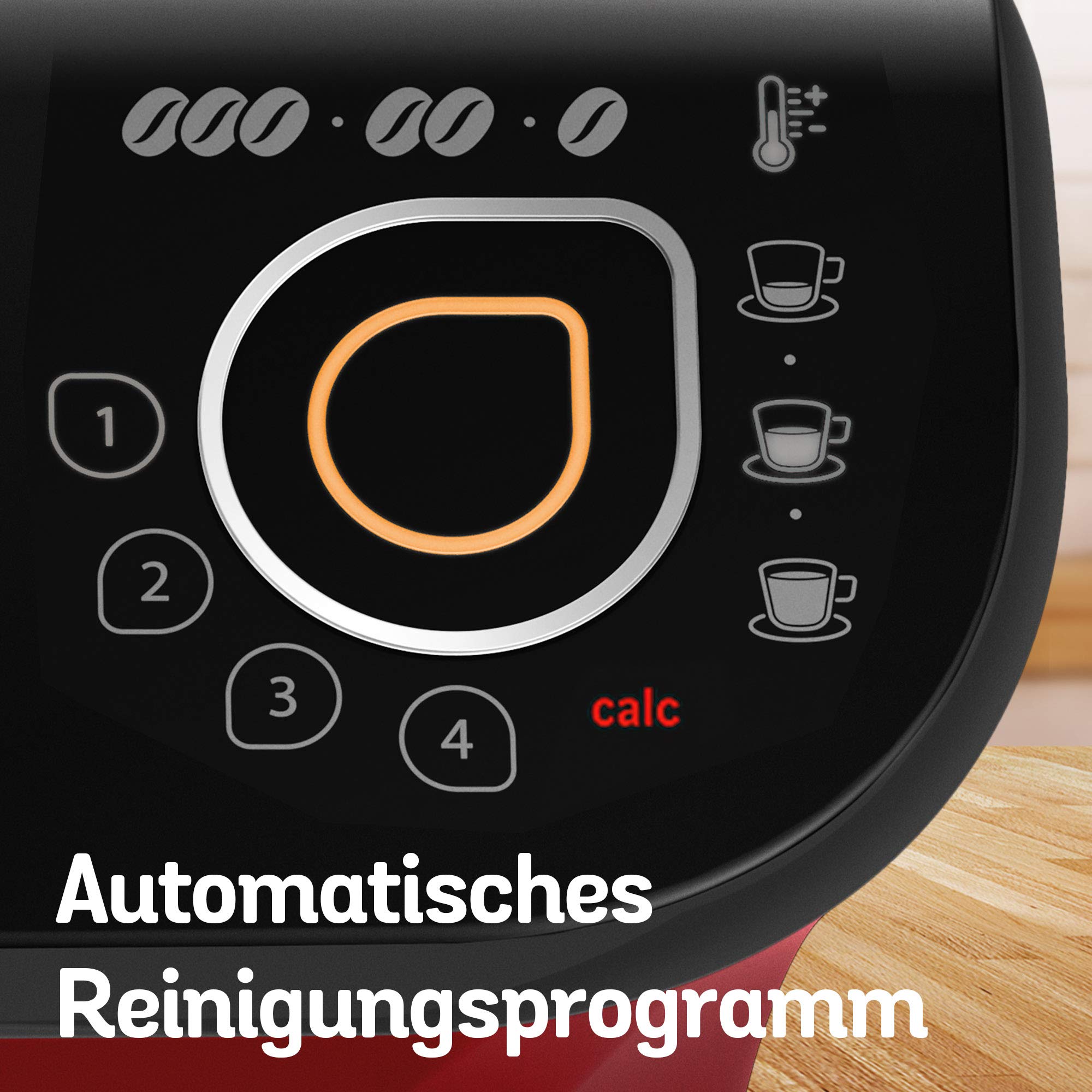 Bosch Tassimo My Way 2 Kapselmaschine TAS6503 Kaffeemaschine, 1.500 Watt, 1,3 Liter, rot