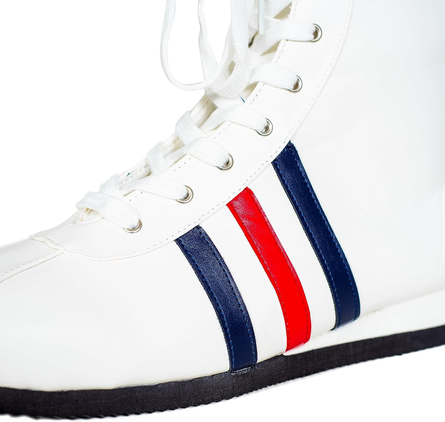 Rocky Boxing White Costume Boots Cosplay