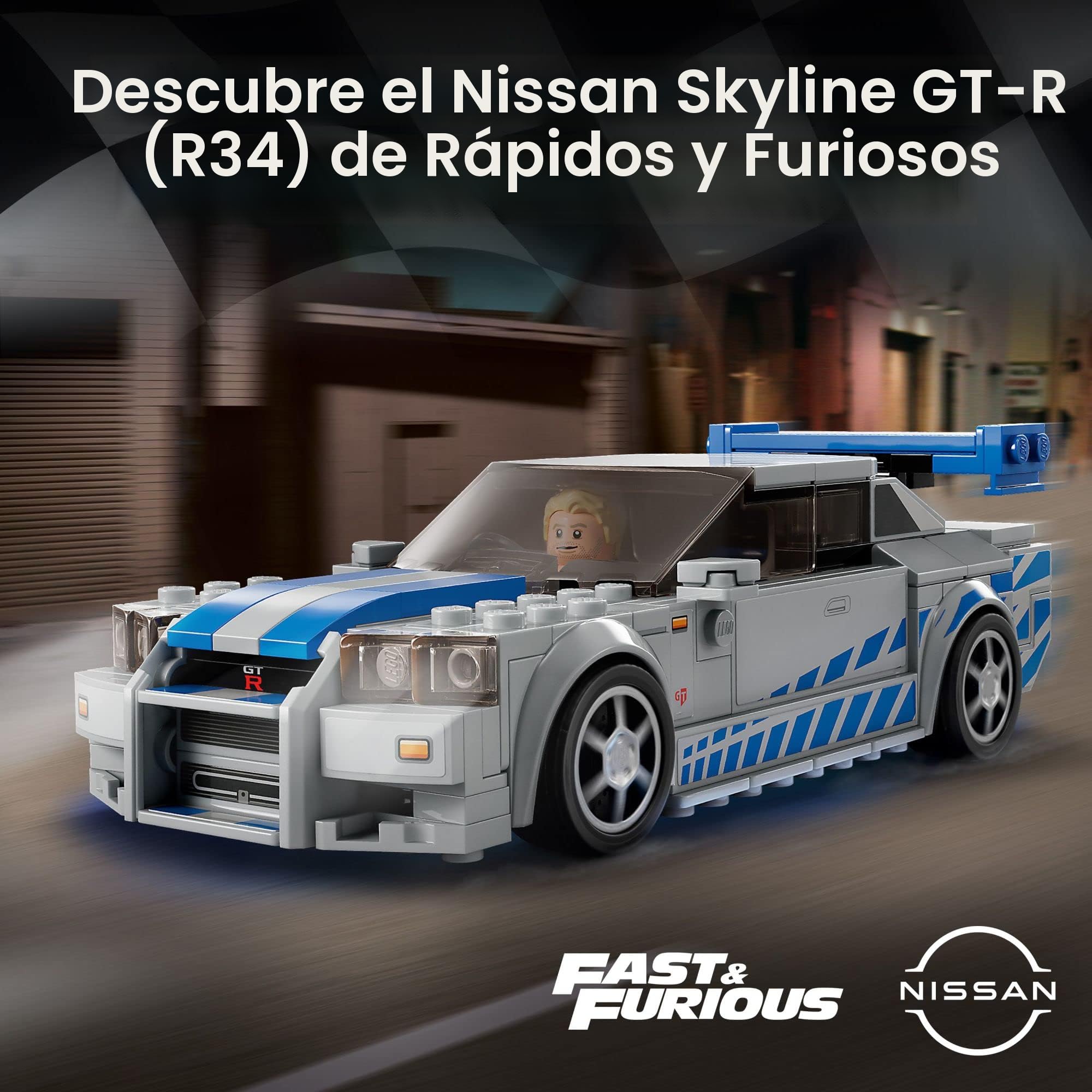 Amazon.com: LEGO Speed Champions 2 Fast 2 Furious Nissan Skyline