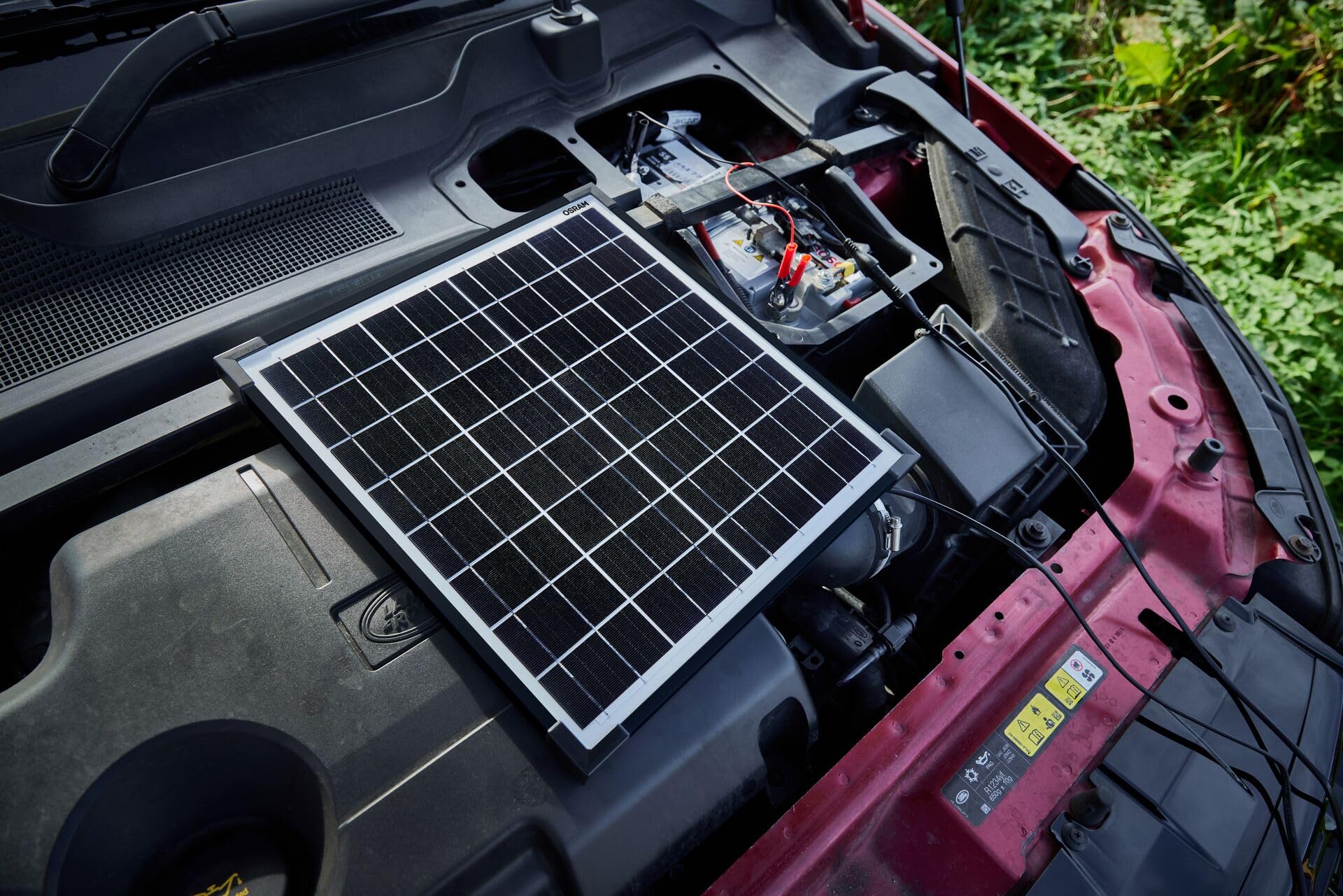 OSRAM BATTERYcharge SOLAR 20W, Solar-Batteriewartungsgerät, 12V Batterieladung