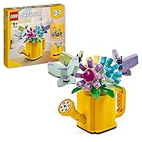 LEGO Creator 3 in 1 Innaffiatoio con Fiori Finti, Giochi per Bambini e Bambine da