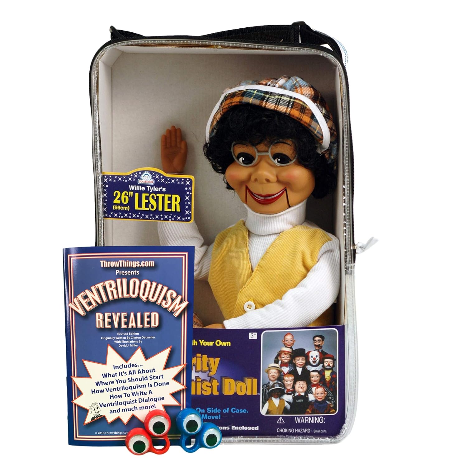 Buy Bonus Bundle! Lester Ventriloquist Dummy Doll Plus