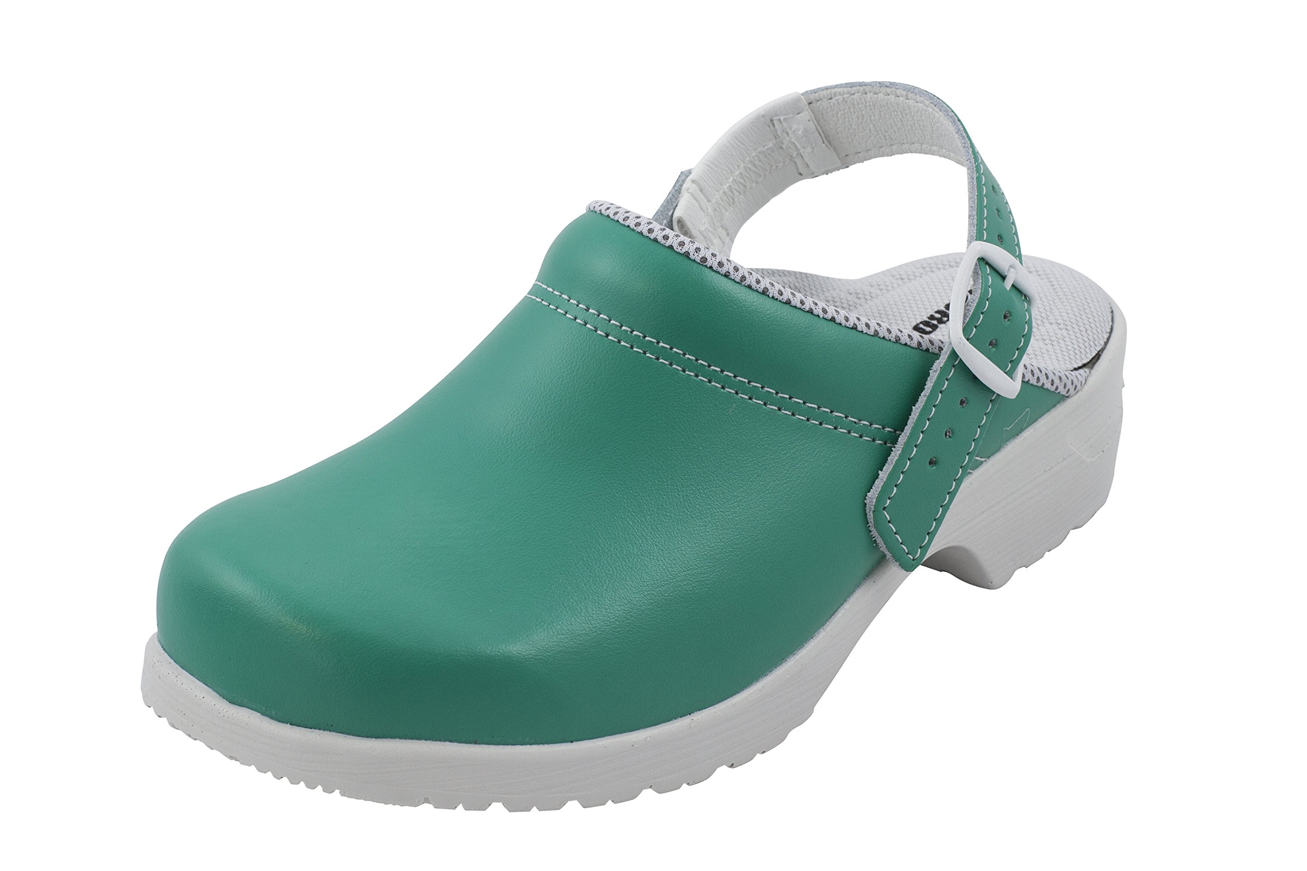 Euro-Dan Flex Zoccoli Aperto con Cinturino Tallone e Soletta Verde 0+ a + e + SRC