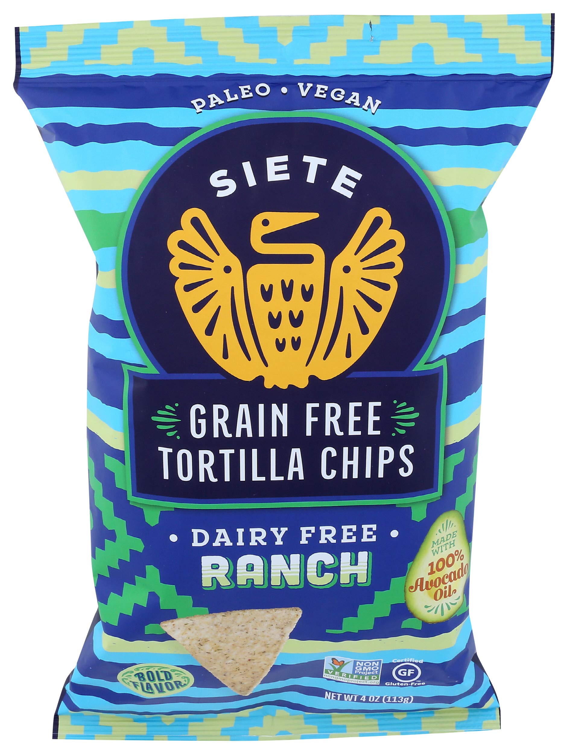 Siete Grain Free Tortilla Chips Ranch