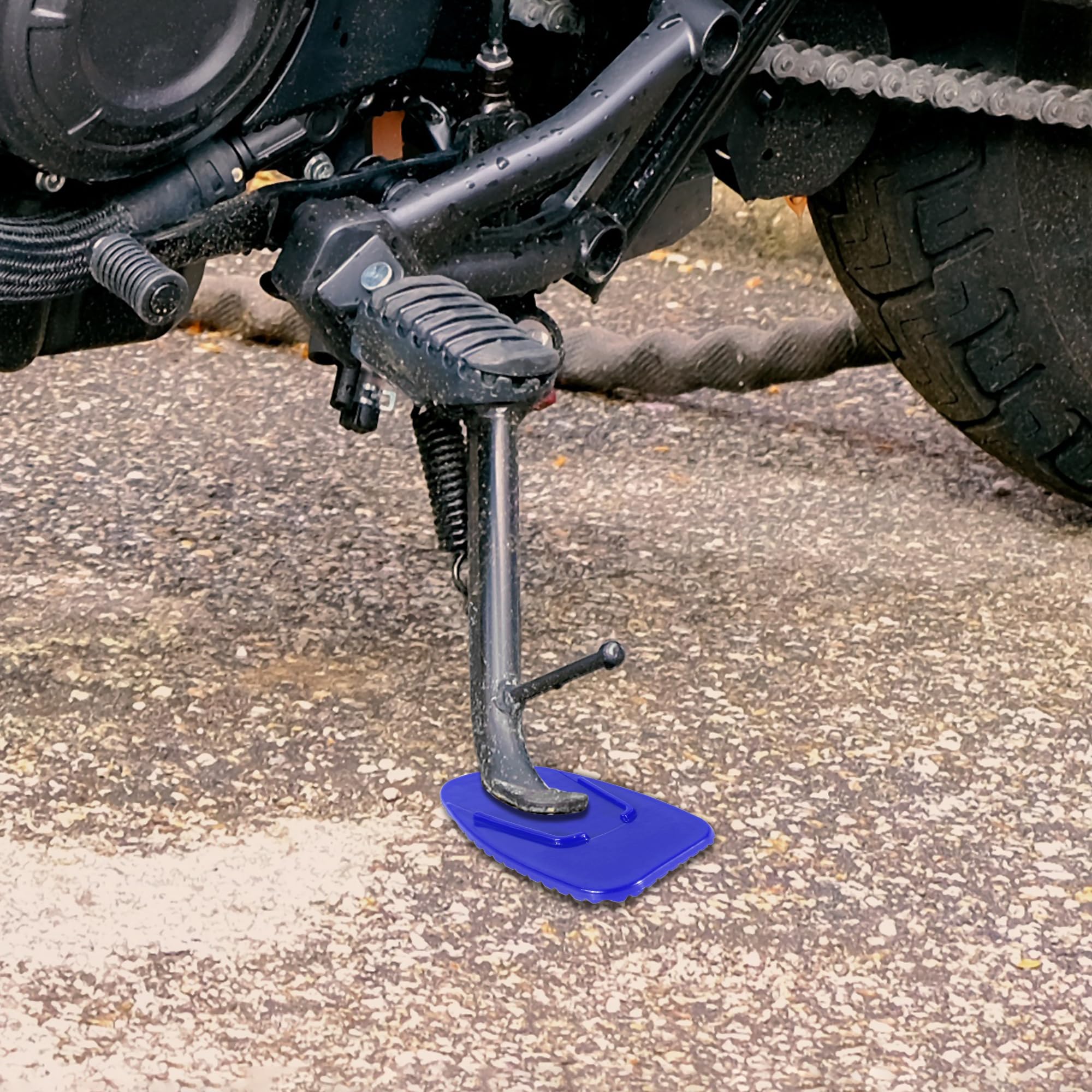 Amazon.co.jp: F FIERCE CYCLE Motorcycle Kickstand Pad Support