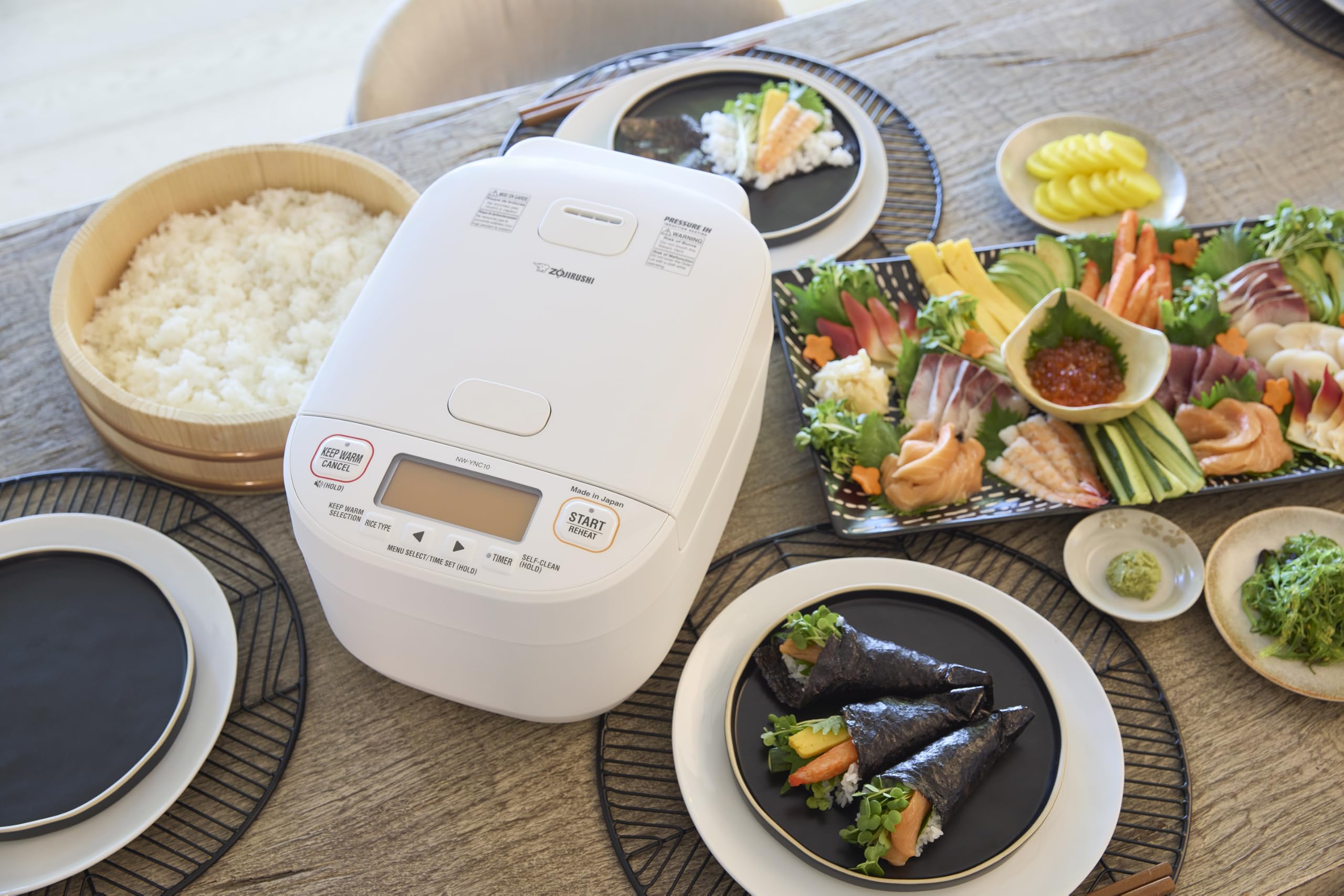 Amazon.com: Zojirushi NW-YNC18WA Induction Rice Cooker and