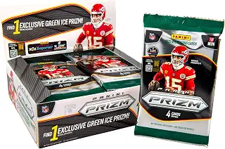 2025 Panini PRIZM フットボール トレーディングカード リテールボックス