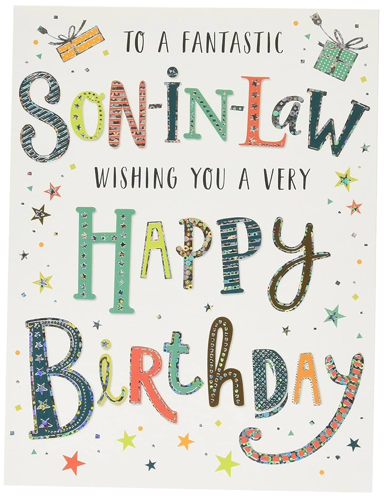 Free Printable Birthday Cards For Son In Law Free Printable Birthday Cards For Son In Law