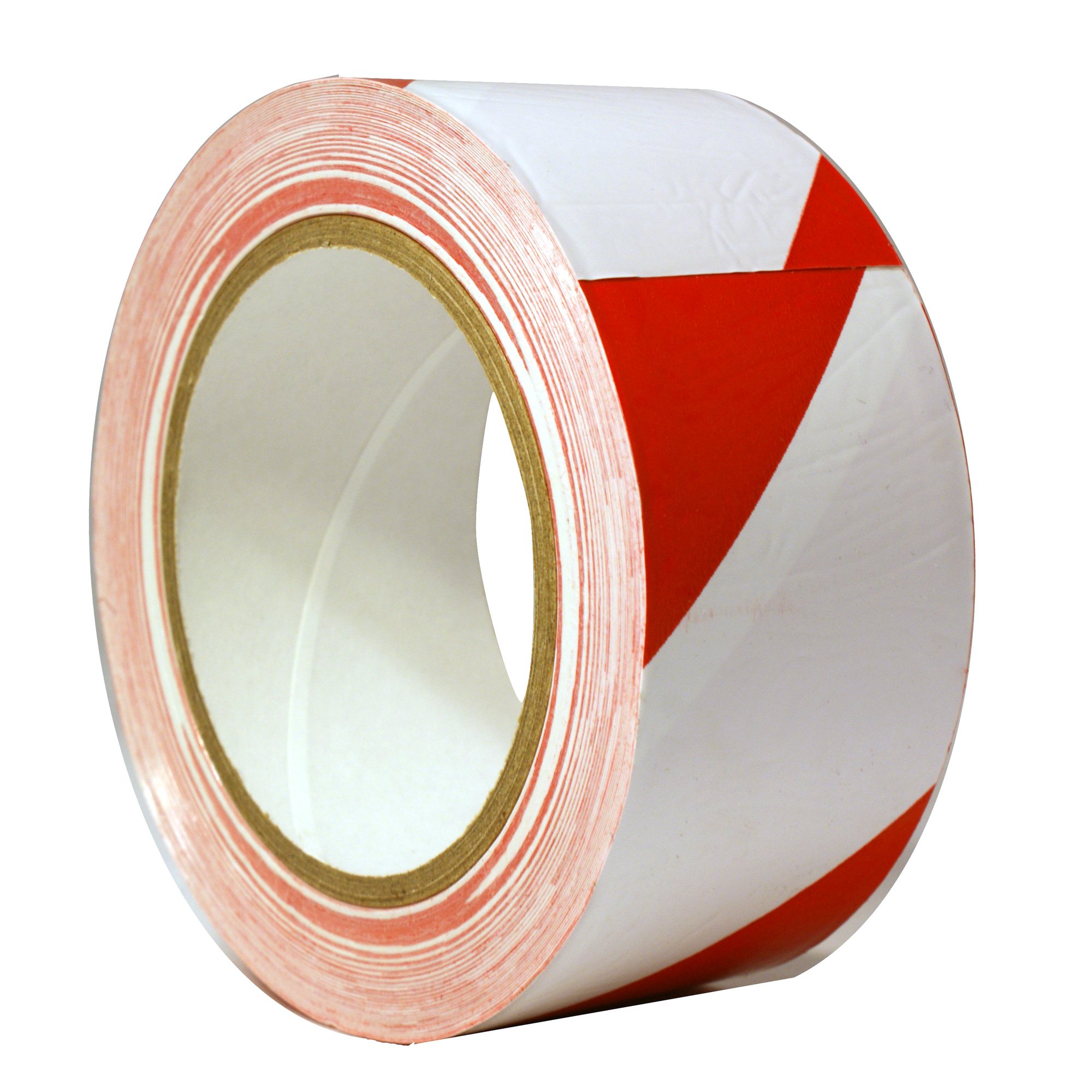 Buy StaticTek Red/White Hazard Marking Floor Tape Caution Warning