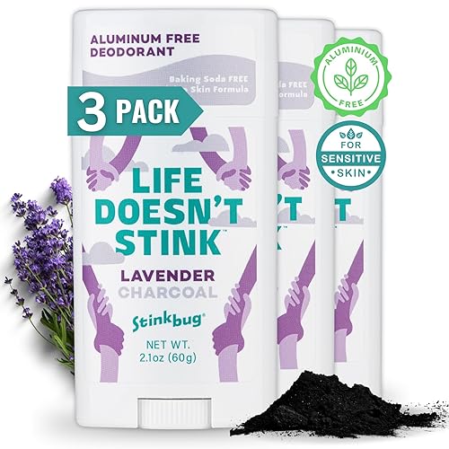 Miniatura 21 de Stinkbug Naturals - Desodorante orgánico sin aluminio con aceite de coco y aceites esenciales, sin parabenos, desodorante para piel sensible, 2.1