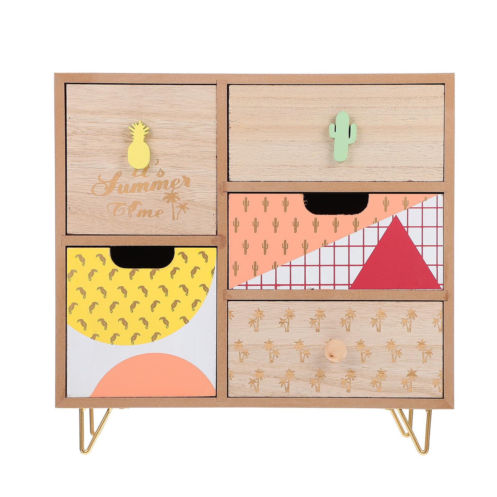 Organisateur de Cosmétiques pour Femmes en Bois Tiroirs, Meuble de Rangement Élégant et Fonctionnel, pour Bureau ou Chambre à Coucher