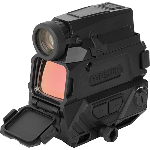 Holosun Digital Night Vision & Reflex Fusion Sight, 8X Digital Zoom, 60 FPS, Multi-Reticle System, Internal Video Recording (DRS-NV)