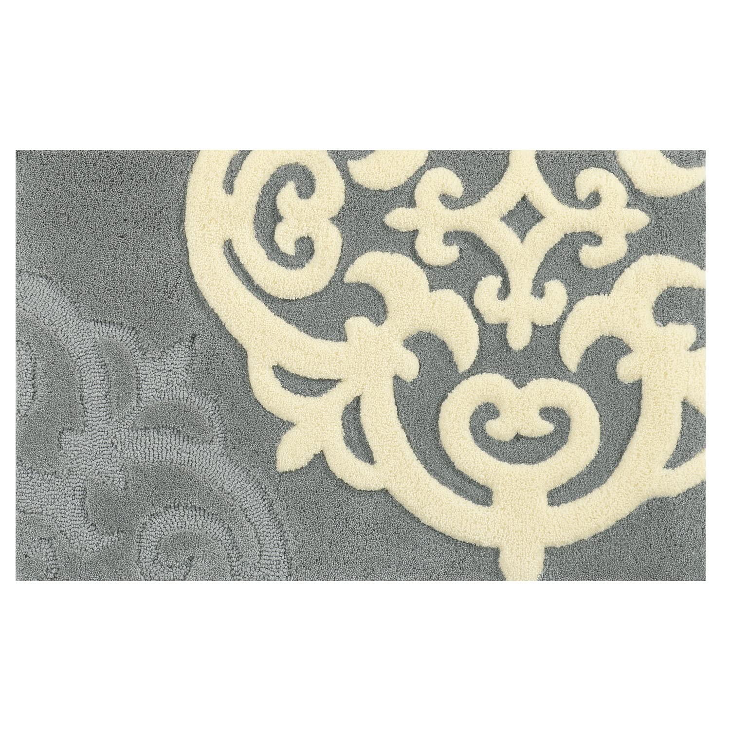 Amazon | LANCETTI ビラ インテリアマット 玄関マット 約50×80cm 