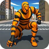 Superhero Battle: Monster Hero Fight Game - Fly Superhero in Crime City