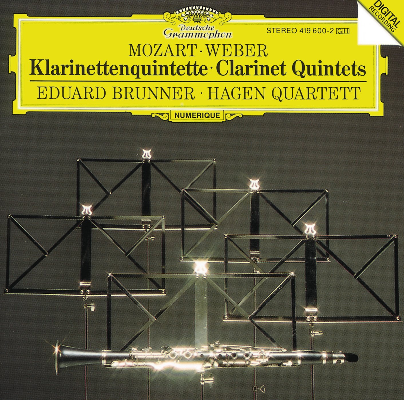 Clarinet Quintet In A Majo [Audio CD] Mozart, Wolfgang Amadeus