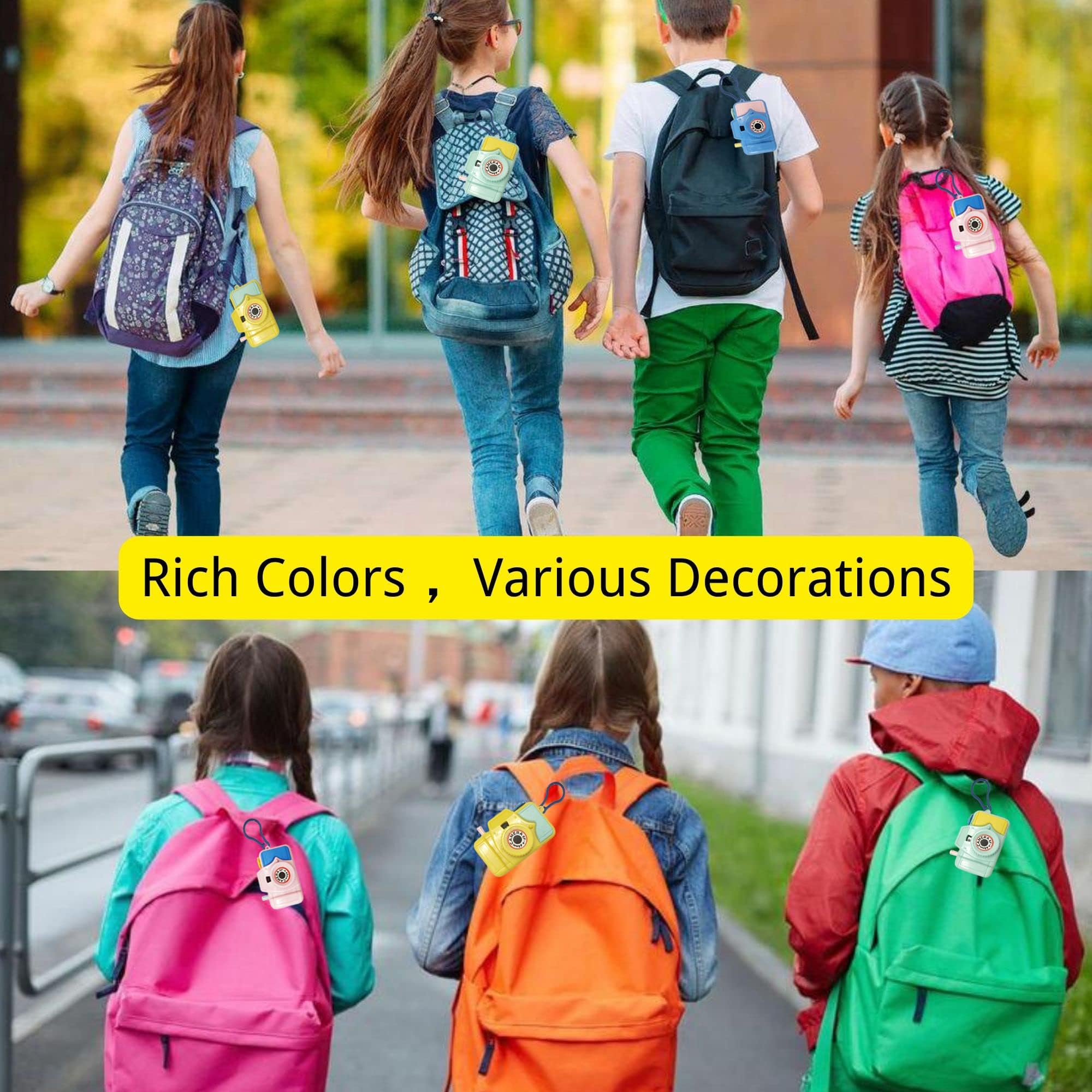 4PCS Cámara para niño, Juego Educativo para niños, Juguete de cámara Miniatura con Lente de Imagen de caleidoscopio prismático Animal, Fiesta de Juguete de Fiesta para Niño — view 7