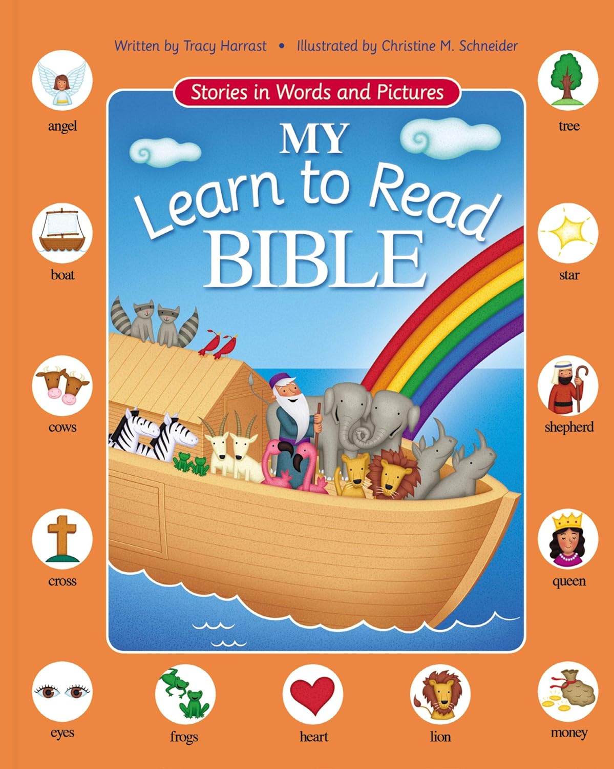 My Learn to Read Bible: Stories in Words and Pictures      Kindle Edition