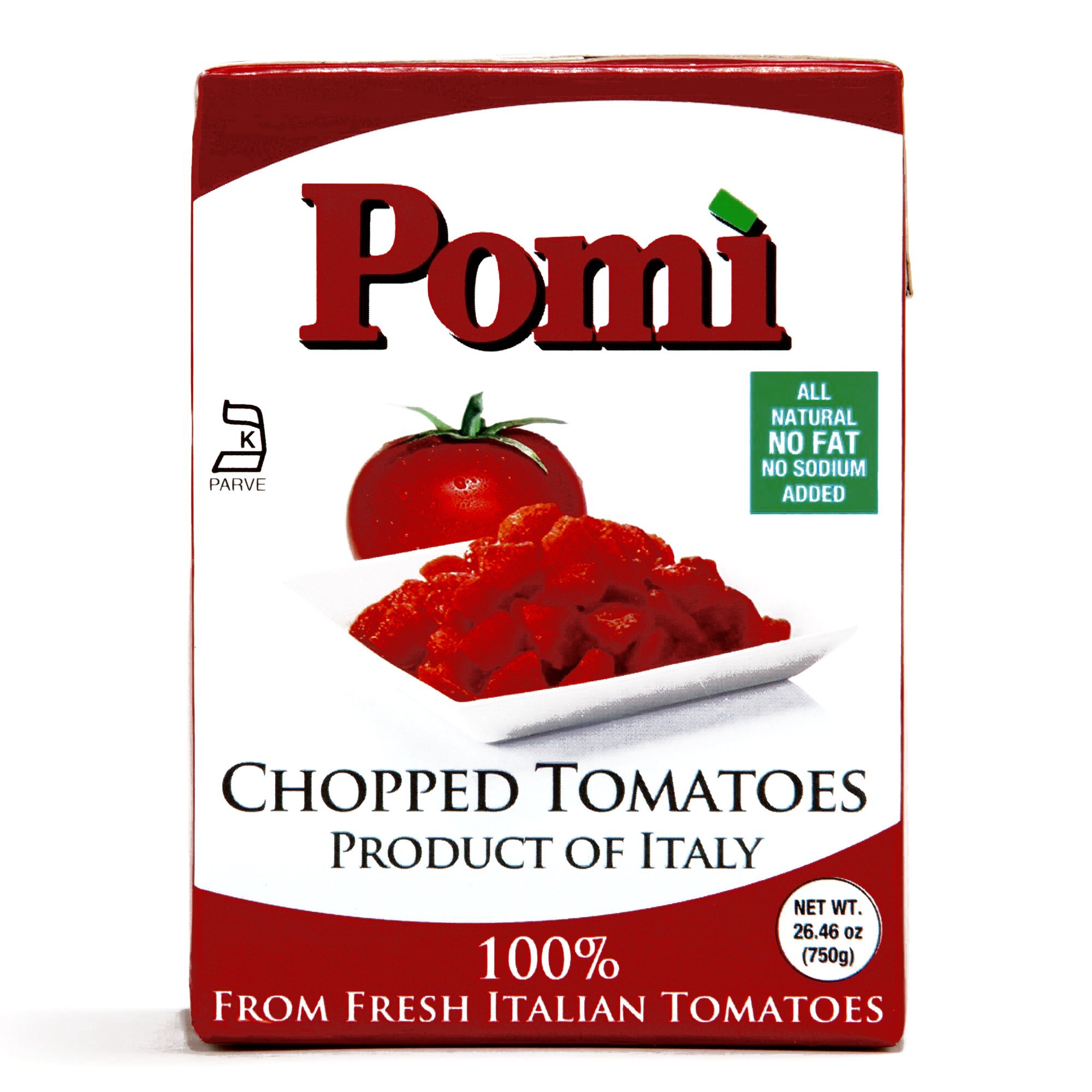 Pomi Chopped Tomatoes 26 oz each (1 Item Per Order)