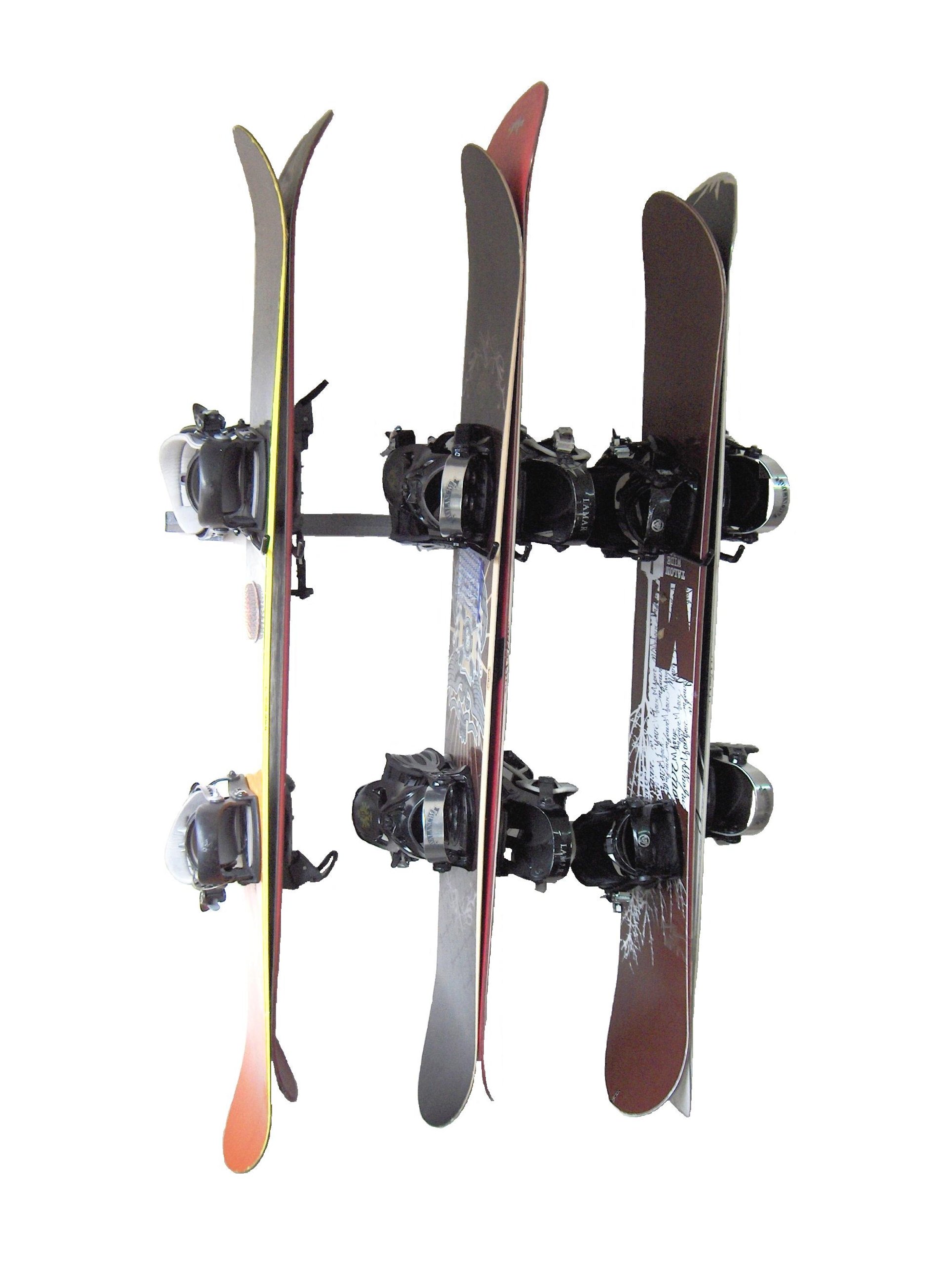 Monkey Bar Storage 6-Snowboard Wall Rack