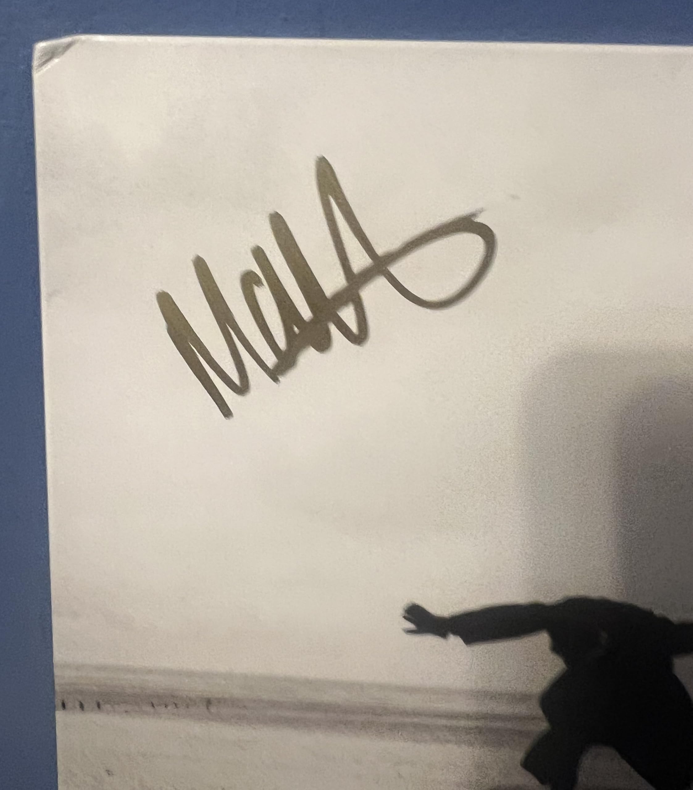 Matt Healy & George Daniel signed The 1975 Being Funny in a
