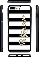 Vista 8 de Blue Black White Polka Dot Personalized Black Rubber Phone Case Compatible With Google Pixel 10, 10 Pro, 10 Pro XL, 9a, 9 Pro, Pixel 9, Pixel 9 Pro