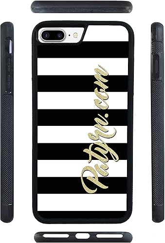Miniatura 8 de Green Blue Purple Pink Pin Stripe Personalized Black Rubber Phone Case Compatible With Google Pixel 10, 10 Pro, 10 Pro XL, 9a, 9 Pro, Pixel 9, Pixel