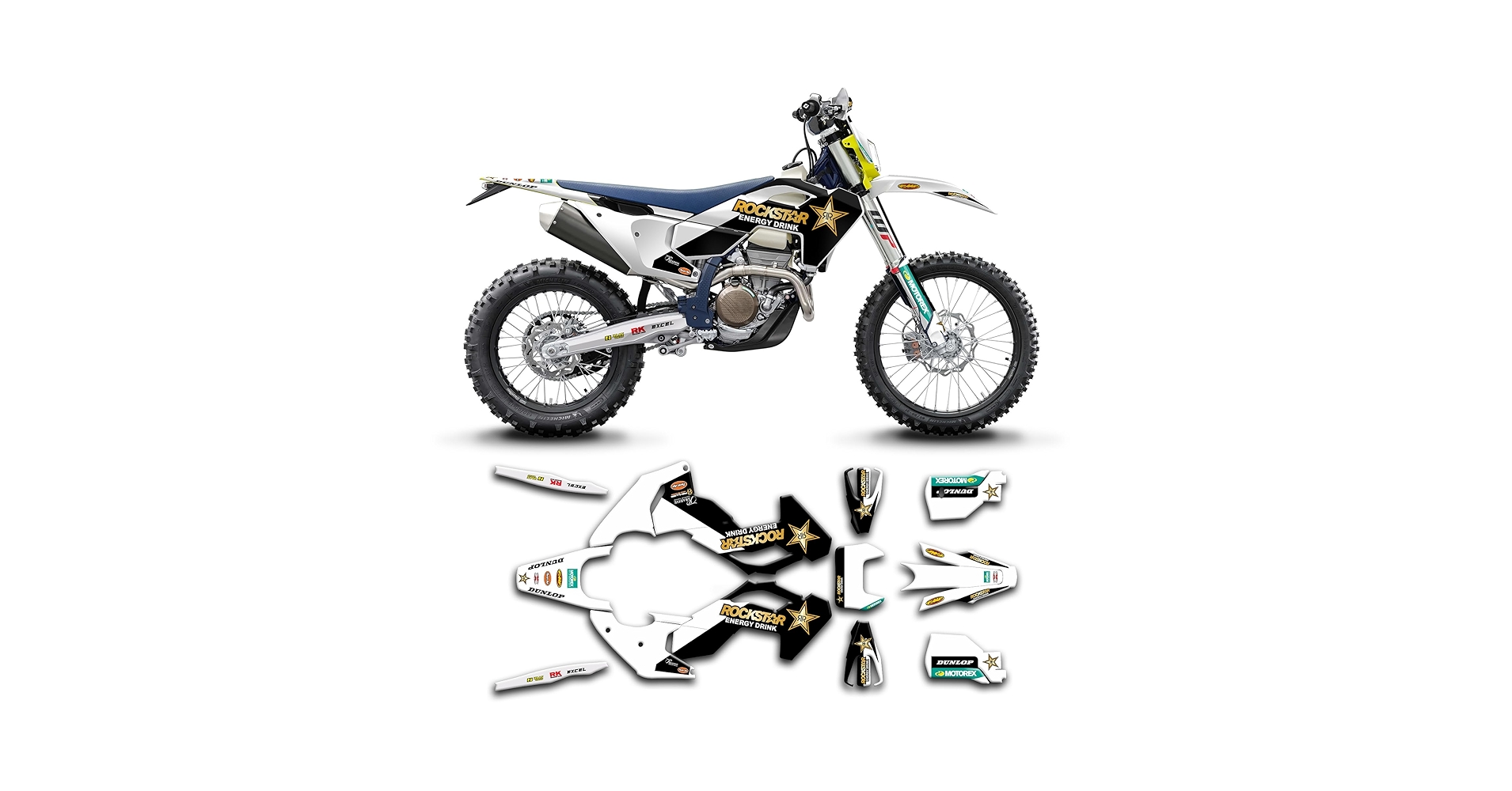 ハスクバーナ TE150i用　純正シート　2020年式 ハスクバーナ TE150i用 純正シート 2020年式 ハスクバーナ