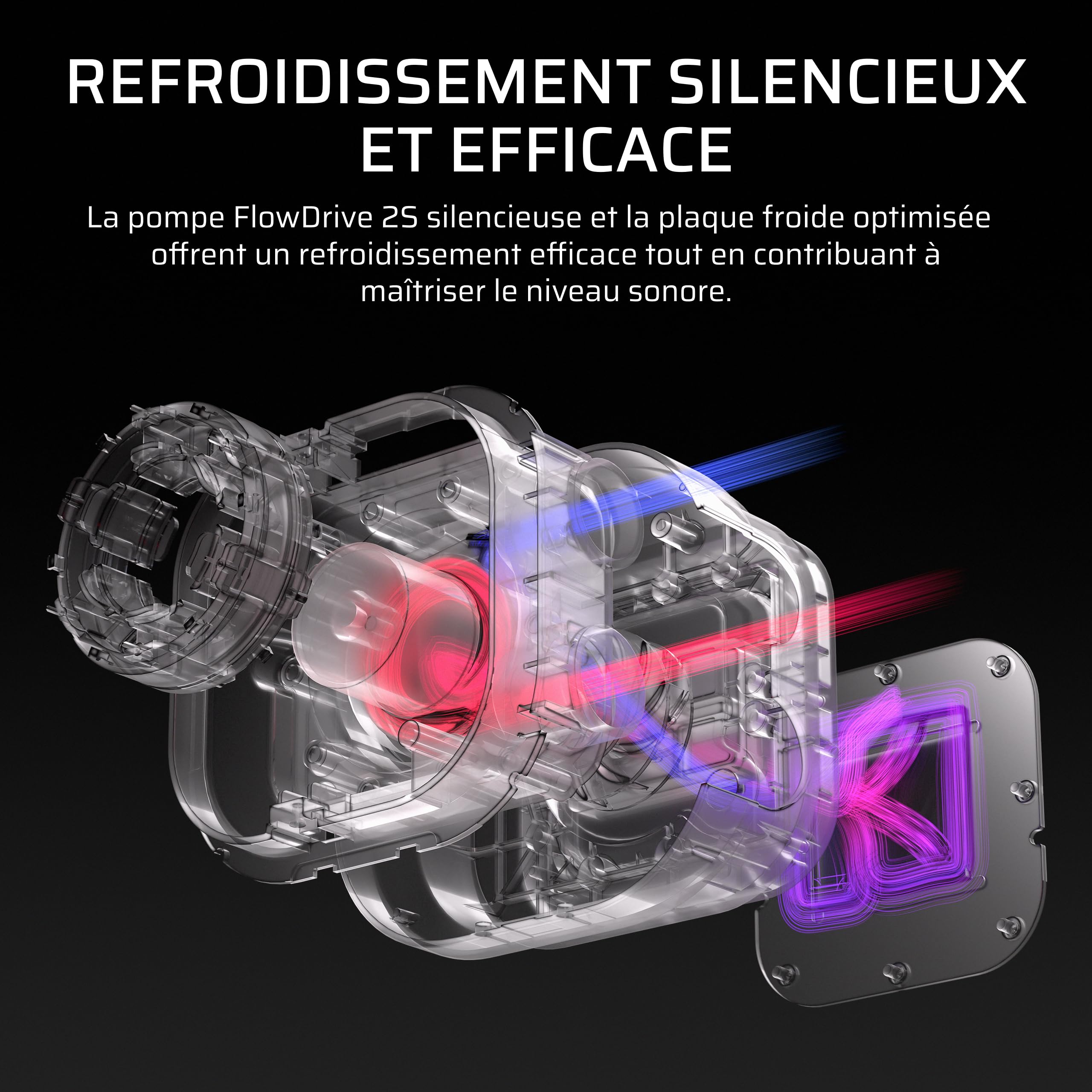 CORSAIR NAUTILUS II 240 RS Refroidisseur liquide pour processeur – Noir