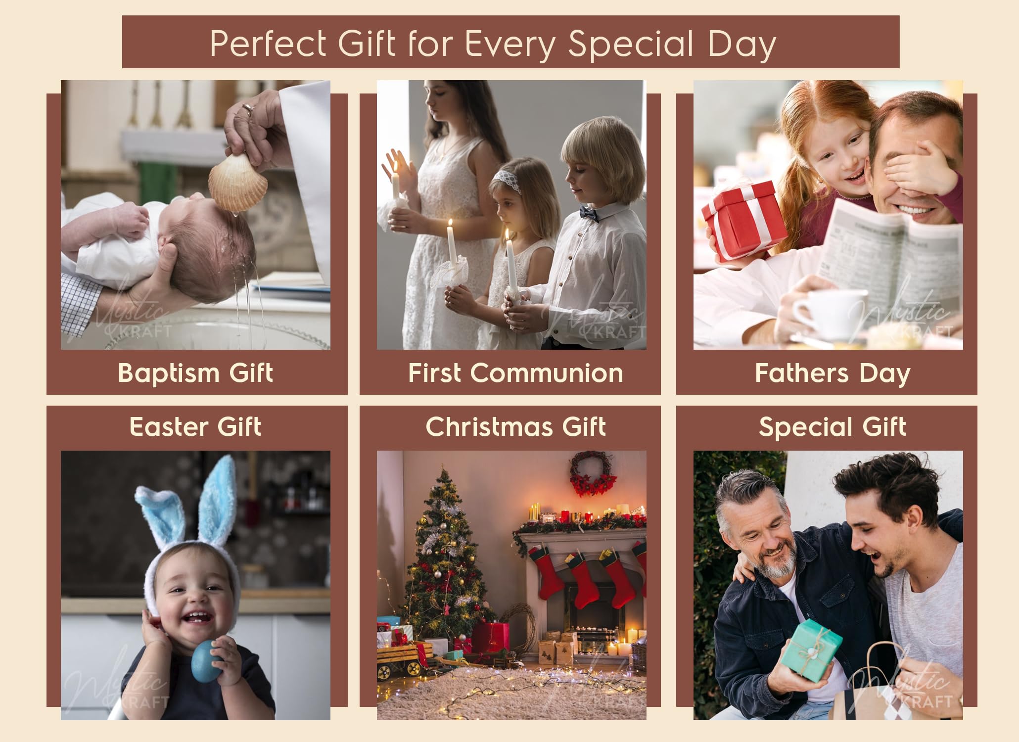 Brújula de bolsillo de latón grabada, regalos de bautizo para niños, niñas, Pascua, regalo católico, regalo de confirmación, primera comunión, día de graduación, regalo inspirador