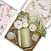 Vista 34 de Sincerely, Me Personalized Bridesmaid Proposal Gift Set with White and Rose Gold Gifts in Bridesmaid Box (PB1)