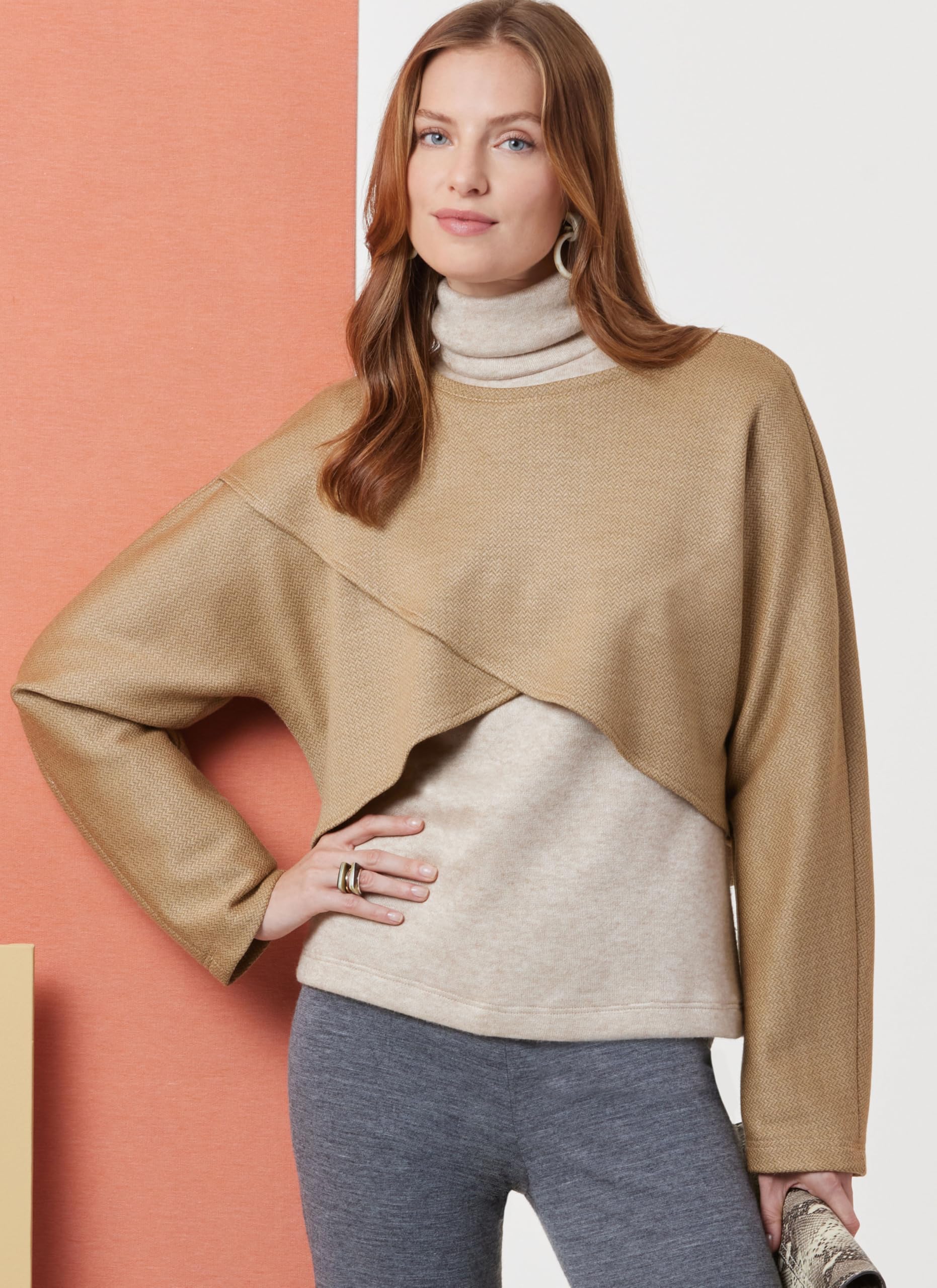 Butterick Sewing Pattern B7013A Misses' Knit Tops, Skirt, and Trousers A (XS-S-M-L-XL-XXL), Multicoloured - Image 4
