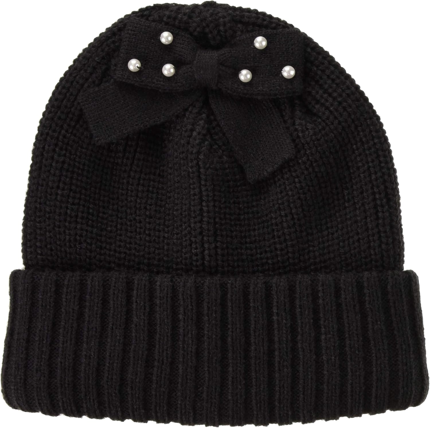 Amazon Co Jp Hakka Kids Knit Hat With Ribbon Charcoal Clothing Accessories