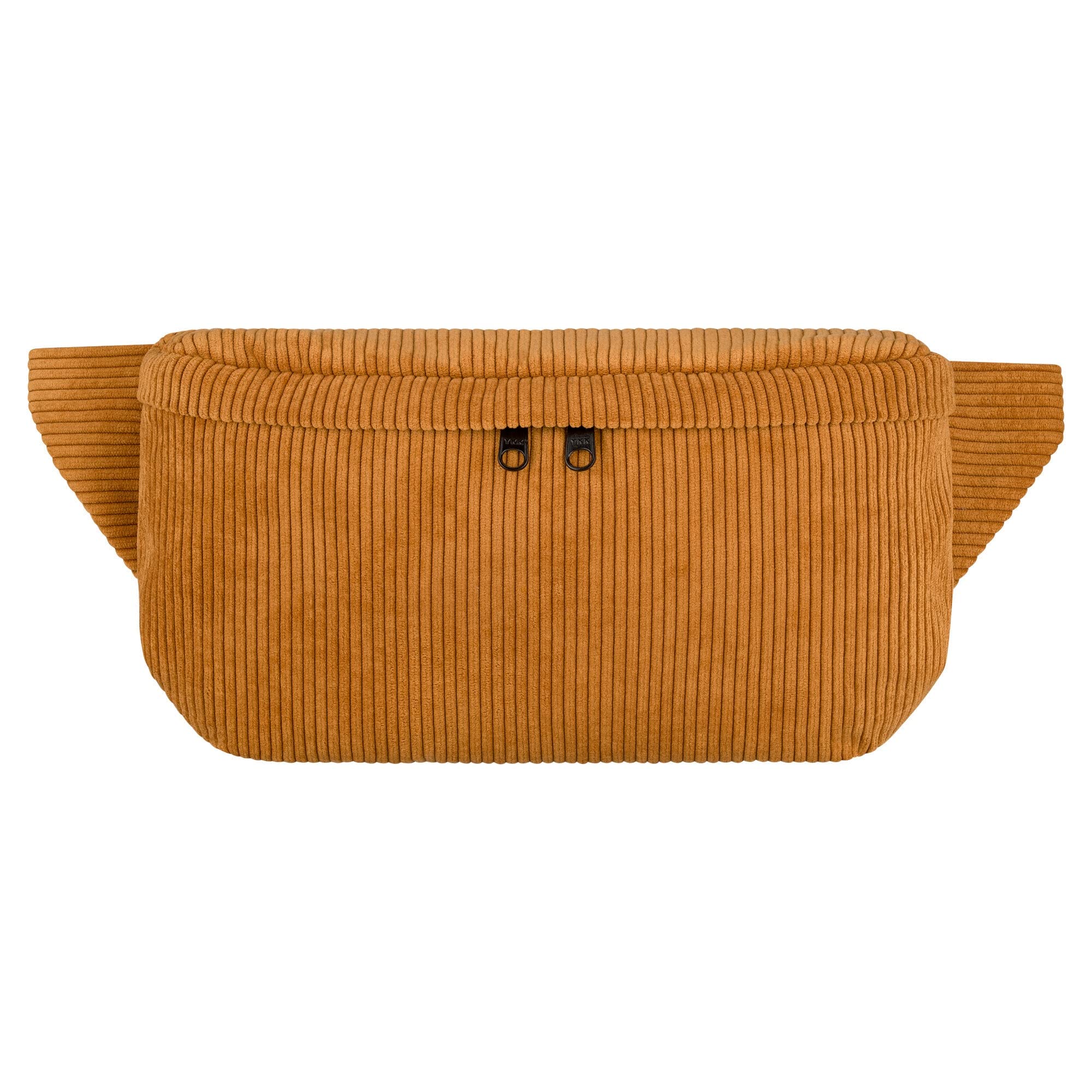 PP-Berlin Große Cord Bauchtasche Damen & Herren Ocker handmade & vegan - Hippe Gürteltasche Made in Germany mit 3 Fächern, Für Freizeit & Alltag, Tragbar als Crossbody Bag
