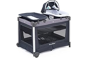 Pamo Babe Rock: Deluxe Playard with Foldable Mattress