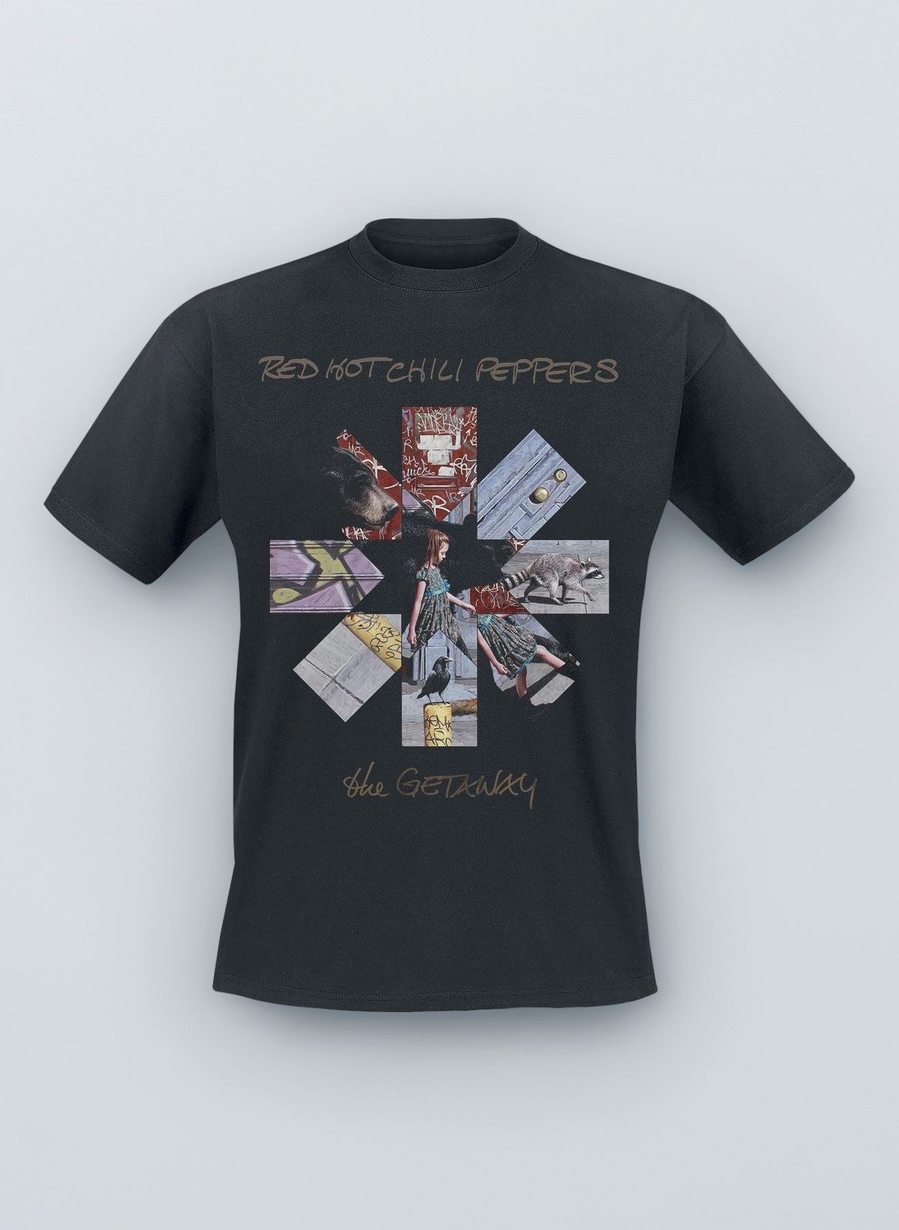 Amazon | Red Hot Chili Peppers T Shirt Getaway Album Asterisk