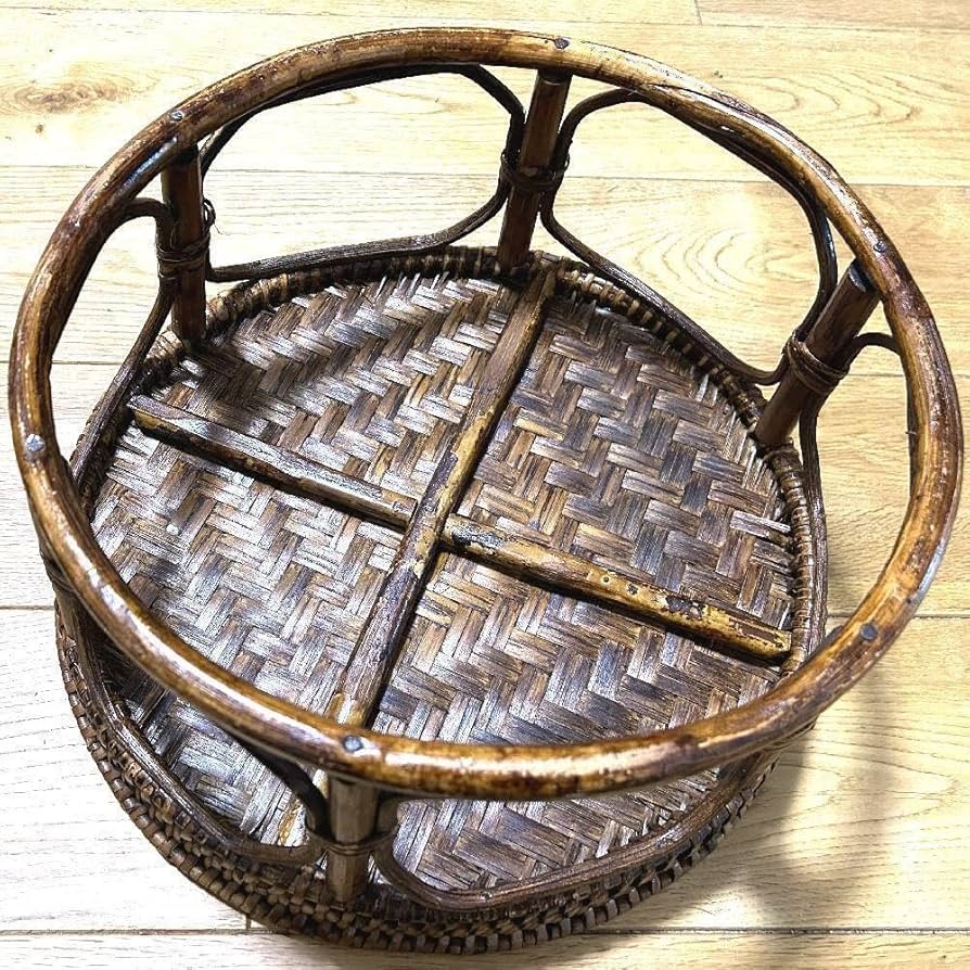 Amazon.co.jp: タイ カントーク テーブル トレイ アジアン 竹