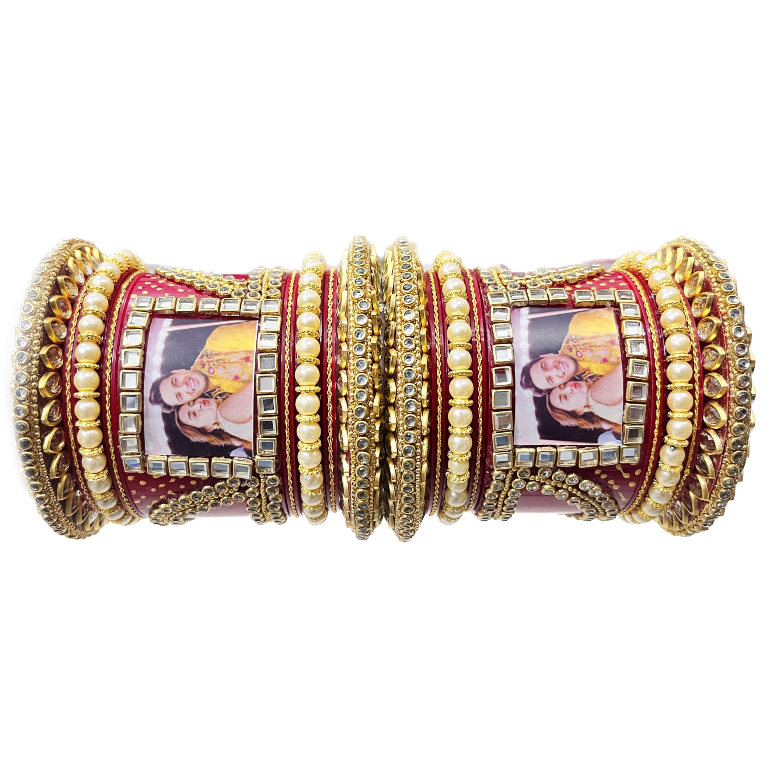 See full amazon price history chart for SHINE OF STARS Womens Lac Plastic Photo Customized Bridal Bangle Chuda Set (Red & Golden); Size: 2.8_11 SHINE OF STARS Womens Lac Plastic Photo Customized Bridal Bangle Chuda Set (Red & Golden); Size: 2.8_11 (B0D17J3T9P) Amazon Price History, Amazon Price Tracker