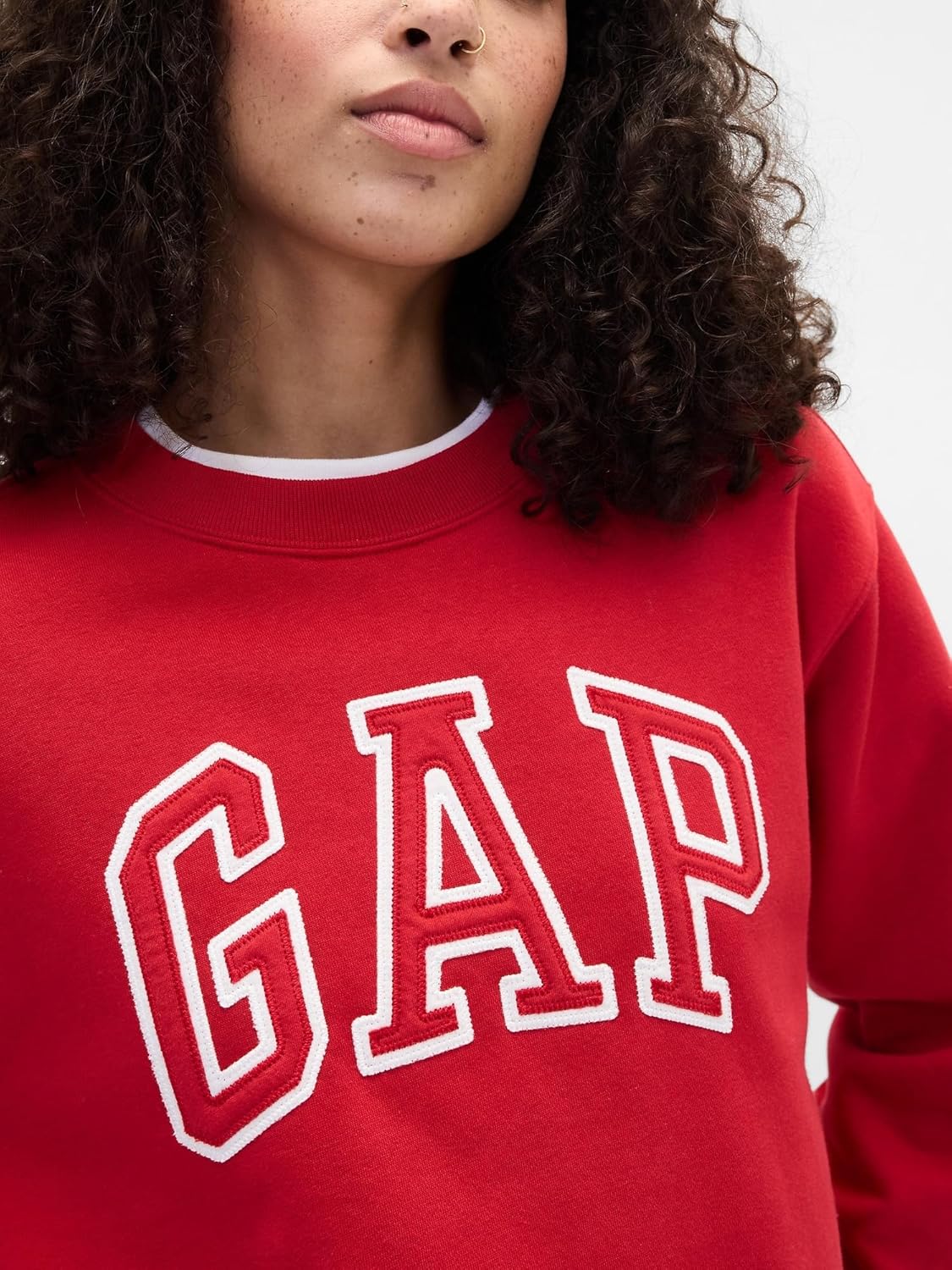 GAP Womens Heritage Crew Neck T-Shirt - Image 4
